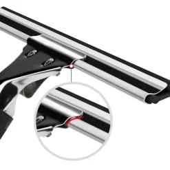 40 cm professionell fönsterskrapa, fönsterputsare, hushållsrengöringsskrapa, rengöringsskrapa för hushållsarbete, med flexibel R-FS-