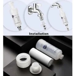 5' Förfilter Vattenfilter Tvättmaskin Filter OYZ