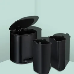 5 l badrumshink med 2 behållare