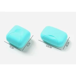 1 st 11,5*7,5*4 cm och 1 st 7*7*4 cm rosa tvålkopp, tvålförvaring för resor och utomhusaktiviteter