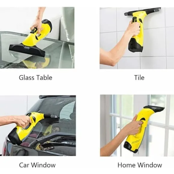 2 st 280 mm Fönstertvätt Ersättningsblad Fönsterrengöringsblad Gummiskrapa Tillbehör Påfyllning Ersättning för Karcher WV2 WV5