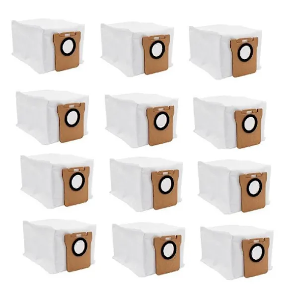 12 st Dammsugarpåsar för Xiaomi X10 / X10+ / X20+ / X20 Pro Dammsugare