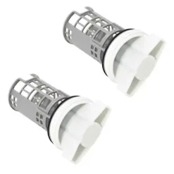 2 st DC97-16991B Tvättmaskin Avloppspump Filter Tvättmaskinsfilter Ersätter 4000059 AP5800143 PS