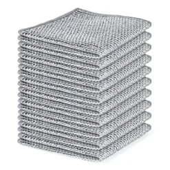 10 st Disktrasor av ståltråd, Dubbellagers rengöringsduk av ståltråd, Repfria rengöringspads av stålull för kök 10pcs