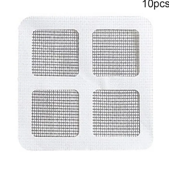 1/10 st engångs golvavlopp klistermärke avloppshår fångare lock 10PCS