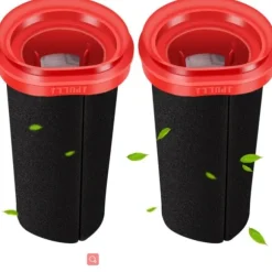 2 st för Bosch Flexxo Series 4 Filter BBH32101 BBH3ZOO25