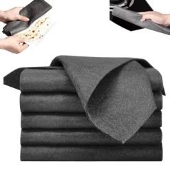 10 st förtjockad magisk rengöringsduk, mikrofiber utan spår absorberande omedelbar polering Återanvändbar rengöringsduk
