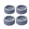 4 st fötter till tvättmaskin 4-pack Grå