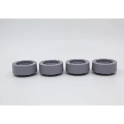 4 st fötter till tvättmaskin 4-pack Grå