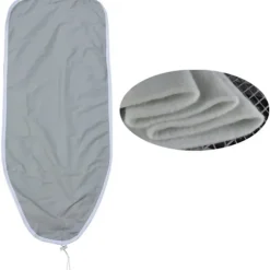1 st (Grå, 91x31cm) Strykbrädeöverdrag Enfärgat Strykbräde