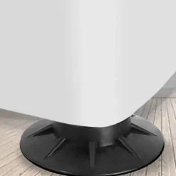 4 st Gummi Glidskydd Vibrationsdämpare Runda Fötter Sugkoppsbas för Tvättmaskin