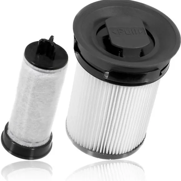 2 st HEPA-filterersättningsdelar för Triflex Hx1 sladdlös dammsugartillbehör [DB] White black