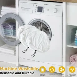 6 st H2o Ångmopp Rengöringsdynor Ersättning Mikrofiberdukar Tvättsbara