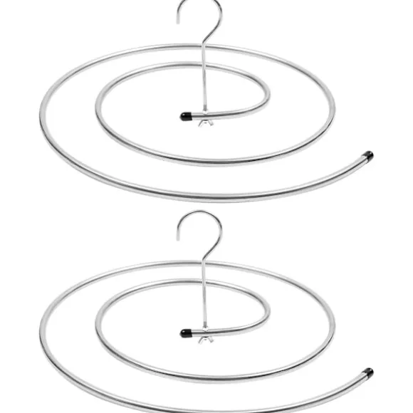 2 st hopfällbara diskställ spiral torkställ dropptorkställ klädtorkställ stativ spiralhängare