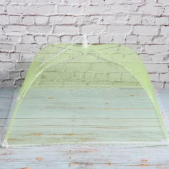 2 ST hopfällbart bordsmatskydd Tält Paraply Anti Fly Mosquito Mesh överdrag[CO]