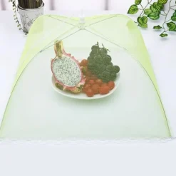 2 ST hopfällbart bordsmatskydd Tält Paraply Anti Fly Mosquito Mesh överdrag[CO]