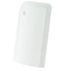 2 ST Mini Spegeltorkare Multifunktion Återanvändbar glasfönsterrengöringsborste Pure White