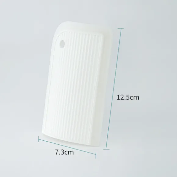 2 ST Mini Spegeltorkare Multifunktion Återanvändbar glasfönsterrengöringsborste Pure White