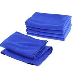 5 st Mjuka Absorberande Tvättlappar Bilvård Mikrofiber Rengöringshanddukar
