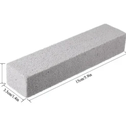 6 st pimpsten, toalett pimpsten pinnar för rengöring pimpsten stenar grill rengöringsblock för kök