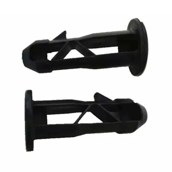 1/2 st Plast Hängsel Stift Plugg Länk Papperskorg Lock Fästverktyg För Rullkärra 65mm X 18mm 2PCS