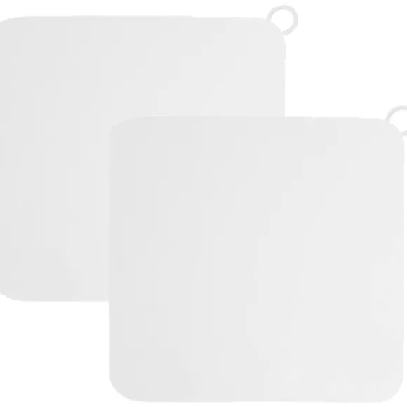 2 st Silikon Avloppsskydd 14,7 * 14,7 cm Anti-Luktdämpande Matta för
