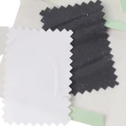 10 st Silver Polishing Cleaning Cloth Håller Smycken Rena Och Blanka Gröna