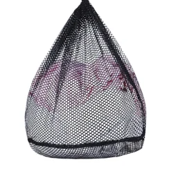 3 st svarta S (35x25 cm) tvättpåsar, tvättpåsar med dragsko R