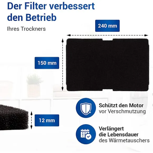10 st Torkfilter Kompatibelt med Torktumlare Ersättning Kompatibelt med Beko 2964840100, Luddfilter Kompatibelt med Torktumlare Beko DE8635rx DS7512pa | Fyndiq
