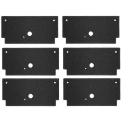6 st Torktumlare Svampfiltermatta Kompatibel med Bosch 12022801 Kompatibel med Constructa CWK3R200/02 Kompatibel med Siemens WQ33G2C90/01 Black