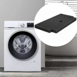 6 st Torktumlare Svampfiltermatta Kompatibel med Bosch 12022801 Kompatibel med Constructa CWK3R200/02 Kompatibel med Siemens WQ33G2C90/01 Black