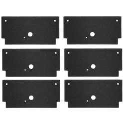 6 st Torktumlare Svampfilter Matta Kompatibel med Bosch 12022801 Kompatibel med Constructa Black