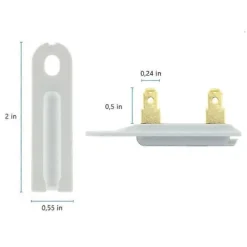 10 st Torktumlare Termosäkring 3392519 för Whirlpool Kenmore KitchenAid Roper Maytag WP3392519 AP6008325 P