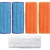 5 st Trasor för 240, Återanvändbara Ersättningstrasor i Mikrofiber, (med Golvmoppningstrasor, Våtservetter och Torrsopningstrasor)