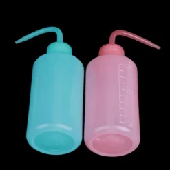1 ST Tvätta rent Klar Vit Plast Grön Tvål Lab Wash Diffuse Pink