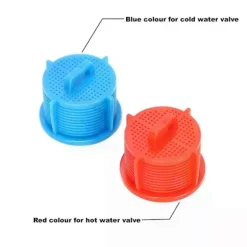 8 st Tvättmaskin Inloppsventil Filter Mesh AGM73269501 (4 Röda + 4 Blå) 202 mm x 122 mm Kompatibel med Kenmore LG 1810261 AP586