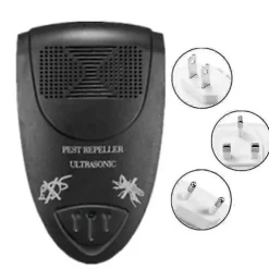 2 st Ultrasonic Bat Repellent Pest Repellants Control, bli av med fladdermöss på 72 timmar [DB] EU Plug