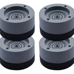 4 st Universal Anti-Vibrationskuddar för Tvättmaskin Kylskåp, Kompatibla med Flera Märken
