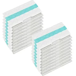 18 st VACMOP Pro Ersättningsmoppdynor för VACMOP Hårt Golvdammsugare för Vacmop Pro VM252 VM251
