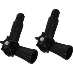 2 st Vinkeladapter Stångförlängning Gångjärnstips Universal Moppstång Tillbehör Vinkeladapter För Fönsterputsborste Valfri Standardgängad Spets Black 13.50X5.20X3.50CM | Fyndiq