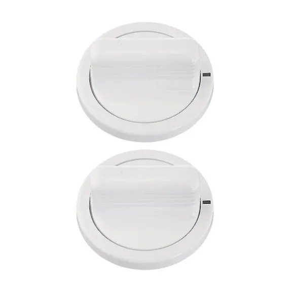 2 st WE01X10160 Timerknappar för Tvättmaskin/Torktumlare - Ersätter AP3207448 PS755794 WE01X10069 yuante