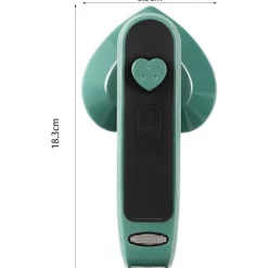 1 styck (Grön) Bärbar Mini Strykjärn, Handhållen Ånga