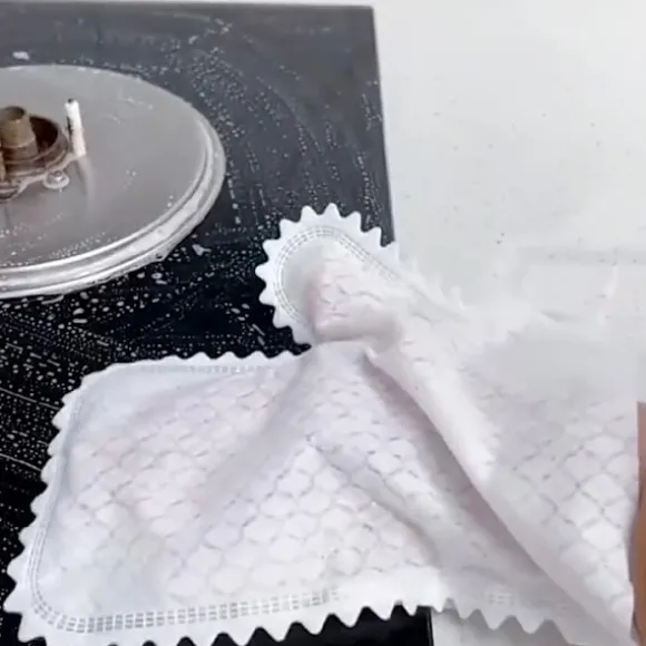 10 stycken förtjockade sughanddukar kan återanvändas Super Mite superfina fiberdammborttagning och sughandskar Hushållsrengöring non-woven handskar