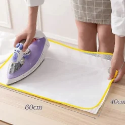 8 Stycken Stryknät, Strykdyna för Enkel Strykning och Skydd, Skyddande Mesh Tyg Strykduk 60 X 40 (Slumpmässig Färg) [DB]