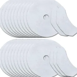 30 Stycken Torktumlare Avgasfilter, Universal Bärbar Torktumlare Luddfilter Ersättning Kompatibel med W-Perfet