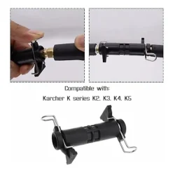 1 x Förlängningsled Adapter Bricka Montering Bricka Montering Högtryckstvätt Vattenslang Kompatibel med Karcher K2 K3 K4 K5 K6 K7