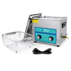 AIPOI Ultraljudstvätt, 35W Effekt, Flera Kapaciteter,10L, EU