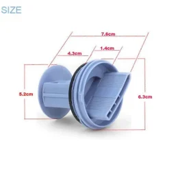 Avloppsplugg för Siemens Bosch Wm1095/1065 Wd7205 Tvättmaskin Dräneringspump db