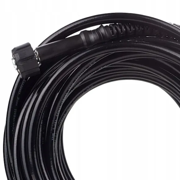 Avloppsrensarslang 40M M22 med Adapter – Högt Tryck | Flexibel | Kompatibel med Karcher K2, K4, HD