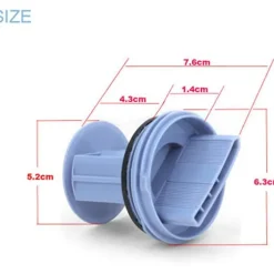 Avtappningsplugg för Siemens, Bosch Wm1095/1065 Wd7205 Tvättmaskin